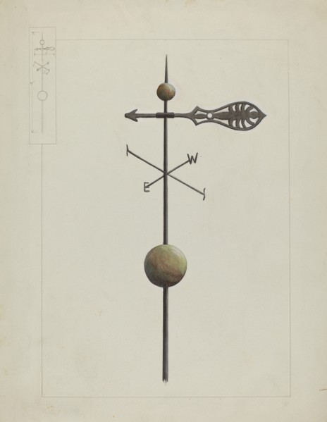 Weather Vane, c. 1936.