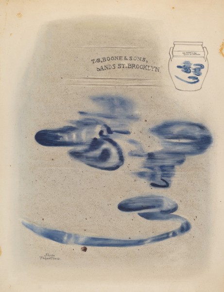 Crock, probably 1937/1938.