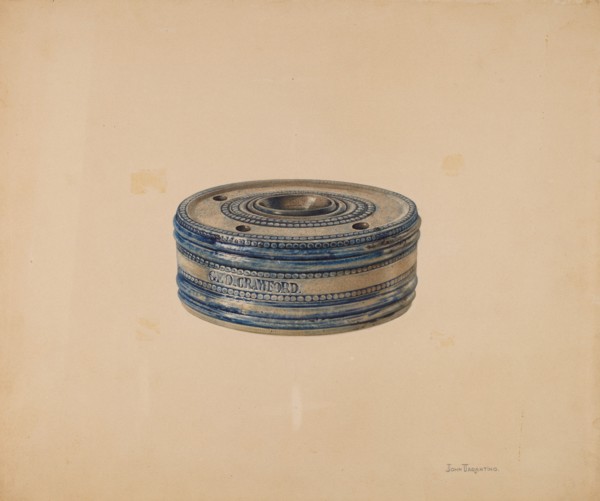 Inkwell, c. 1939.