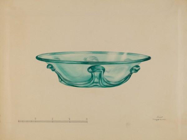 Dish, c. 1938.