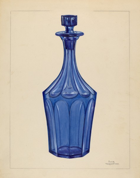 Decanter, c. 1936.