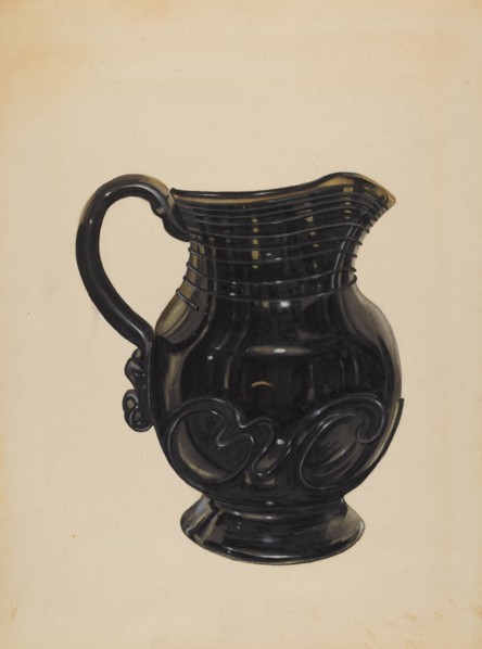 Pitcher, c. 1936.