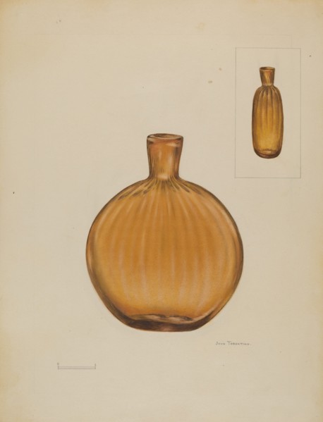 Flask, c. 1936.