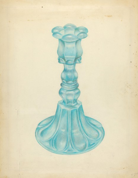 Candlestick, c. 1940.