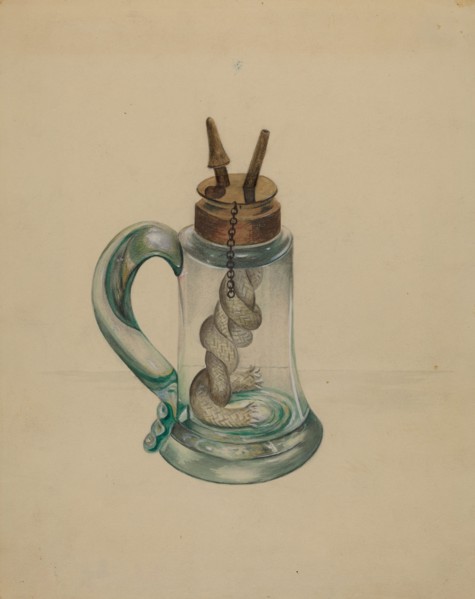 Camphene Lamp, 1935/1942.