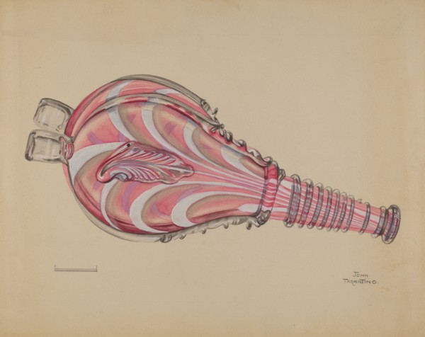 Bellows Bottle, c. 1936.