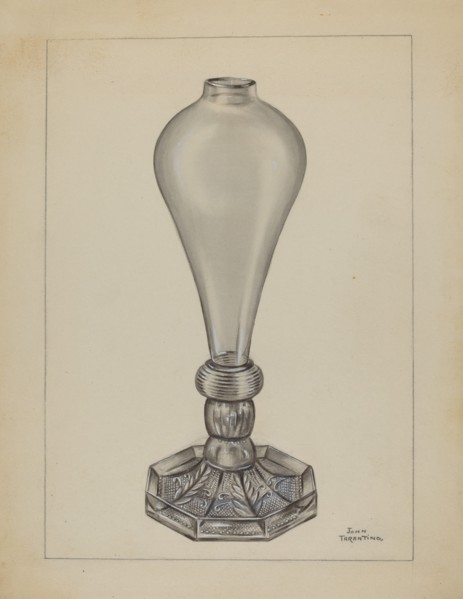 Lamp, c. 1940.