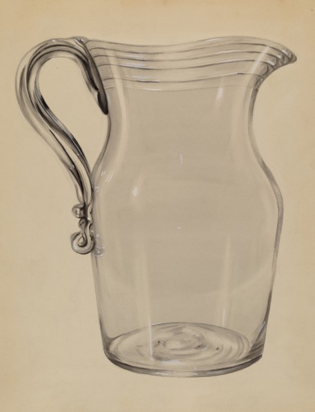 Water Pitcher, c. 1936.