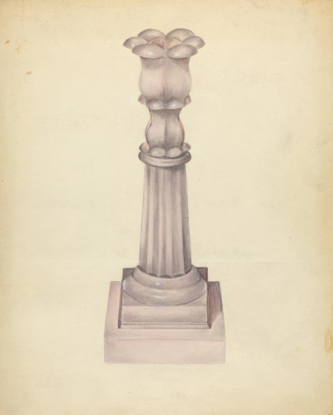 Candlestick, c. 1940.