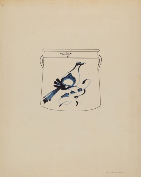 Crock, c. 1940.