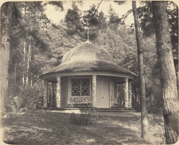 Gazebo in the Forest Near Moscow, c. 1870s.