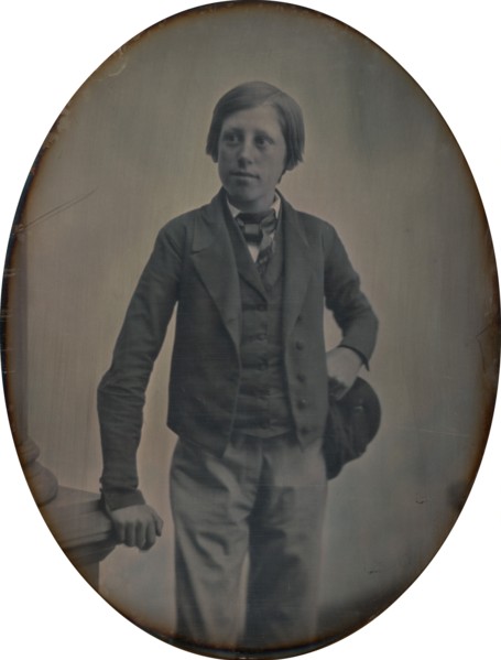 Portrait of a Boy, 1853-1855.