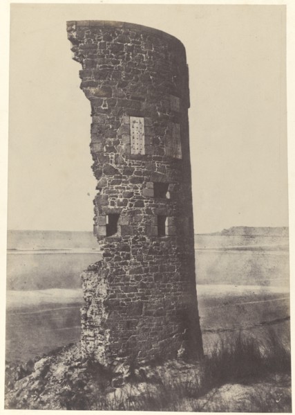 Tower Struck by Lightning, Saint-Ouen Bay, 1854.