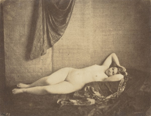 Étude d'après Nature [nude study], 1854.