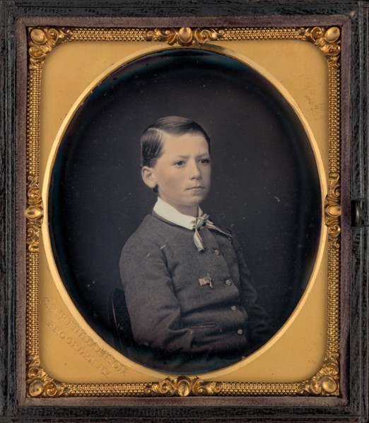 Portrait of a Boy, c. 1858.