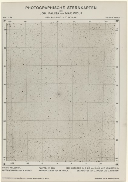 Photographische Sternkarten (October 15, 1901), 654.