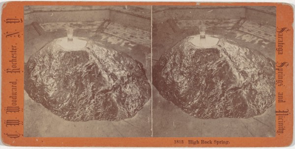 Saratoga Springs and Vicinity, c. 1860.