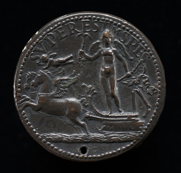 Hope on the Prow of a Broken-Masted Vessel [reverse].
