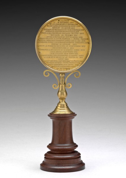 Inscription [reverse], 1860.