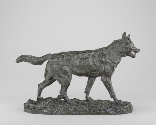 Walking Wolf, model n.d., cast c. 1870/1873.