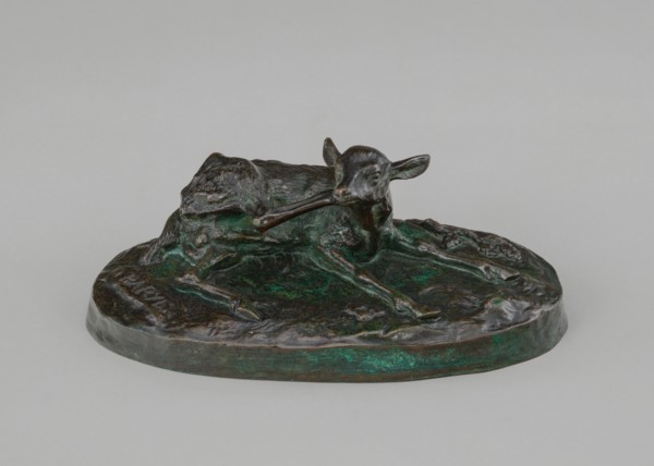 Fawn Scratching, model before 1847.