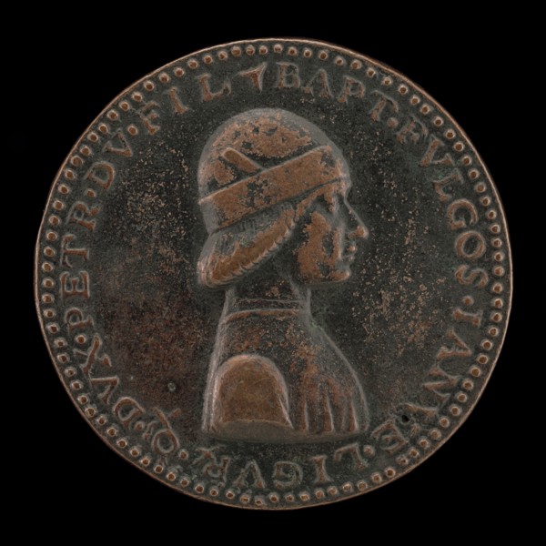 Battista II di Campofregoso, Doge of Genoa 1478-1483 [obverse].