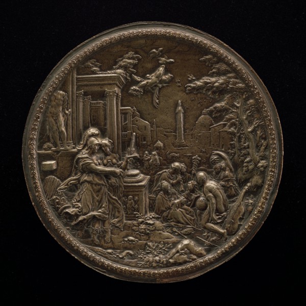 Athena Introducing the Personification of Painting into the Circle of the Liberal Arts, c. 1600.