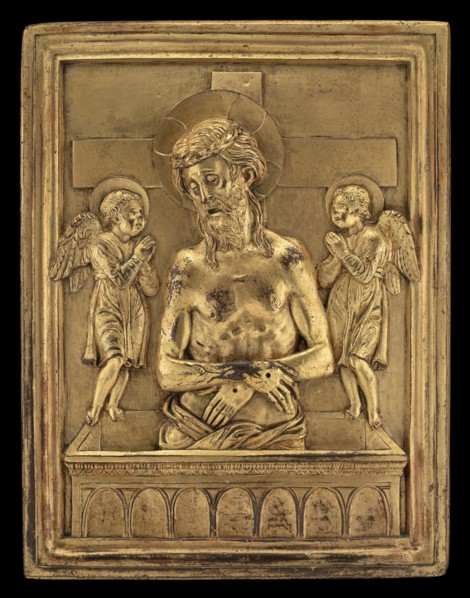 The Dead Christ with Two Angels.