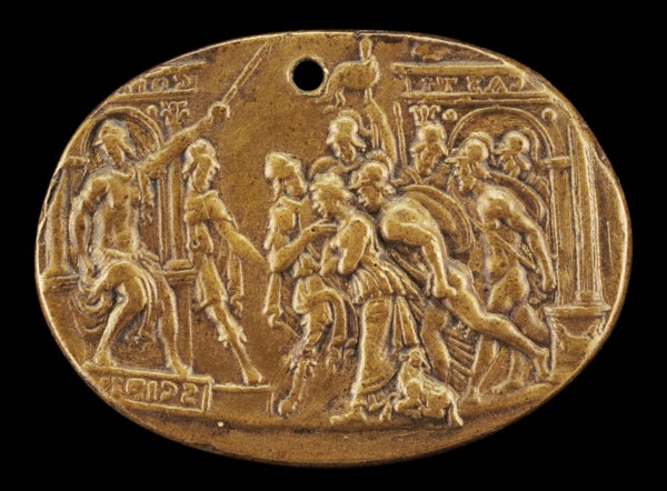 The Continence of Scipio [reversed sense].