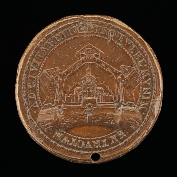 Citadel of Parma [reverse], 1545/1547.