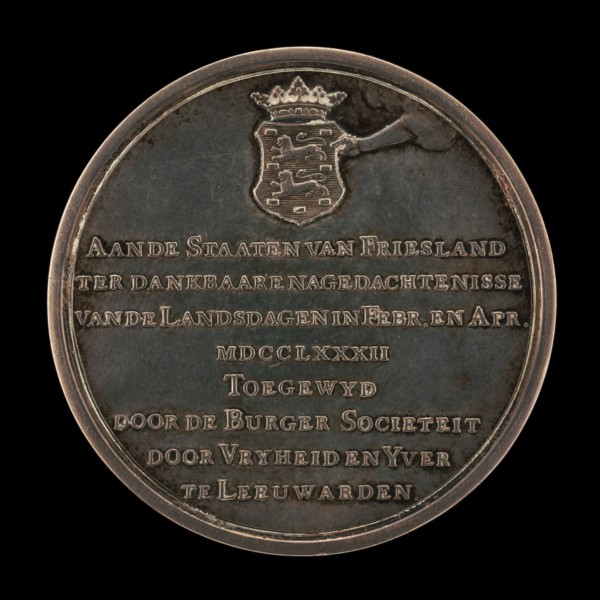 Inscription [reverse], 1782.