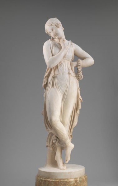 Dancer with Finger on Chin, model 1809/1814, carved 1819/1823.