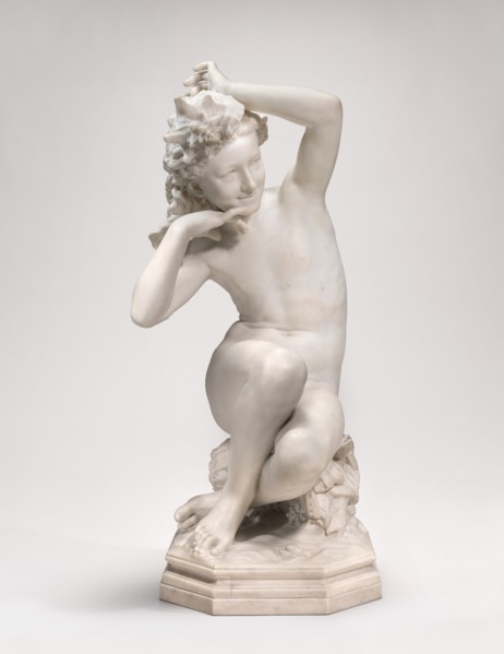 Girl with a Shell (Jeune fille à la coquille), 1863-1867.