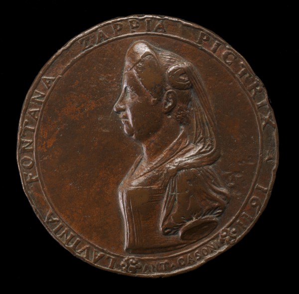 Lavinia Fontana, 1552-1614, Bolognese Painter [obverse], 1611.