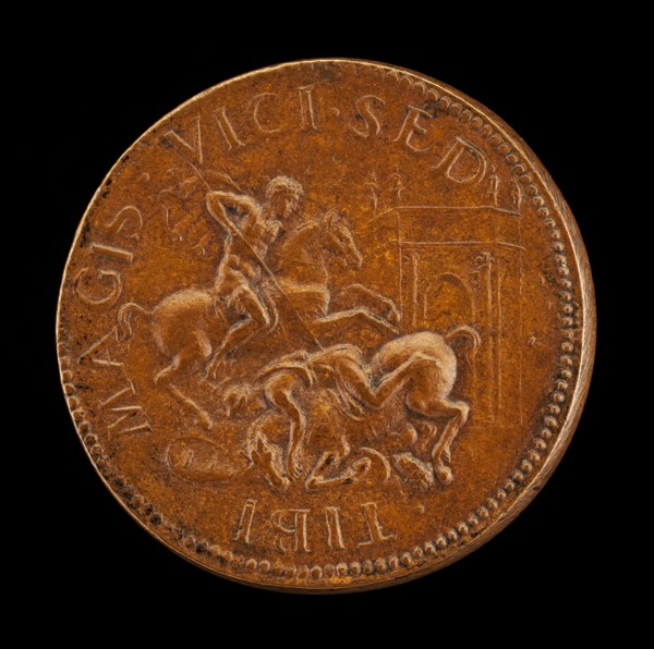 Combat between Two Horsemen [reverse].