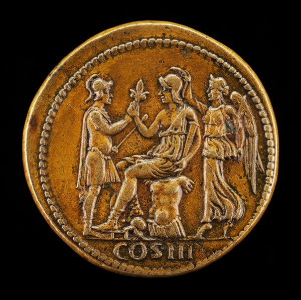 Roma, the Emperor, and Victory [reverse].