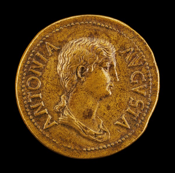 Antonia, 36 B.C.-A.D. c. 38, Daughter of Mark Antony and Octavia [obverse].