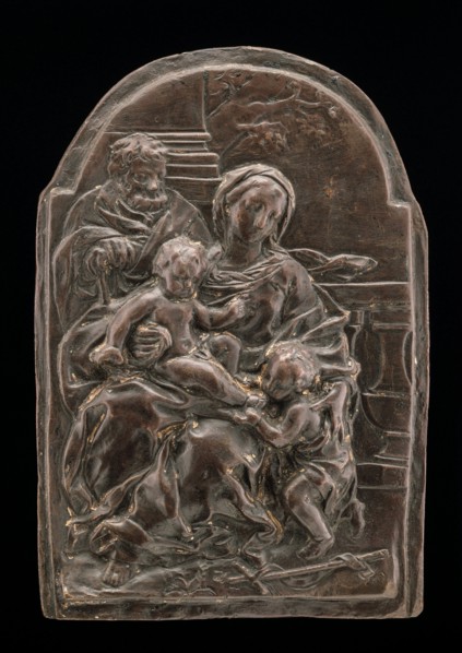 The Holy Family with the Infant Saint John, probably second half 16th century.