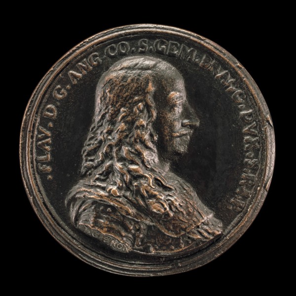 Flavio Orsini, died 1698, Duke of Bracciano [obverse], c. 1655/1675.