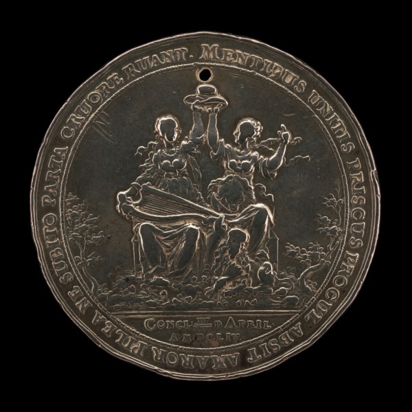 Peace with Holland [obverse], 1654.