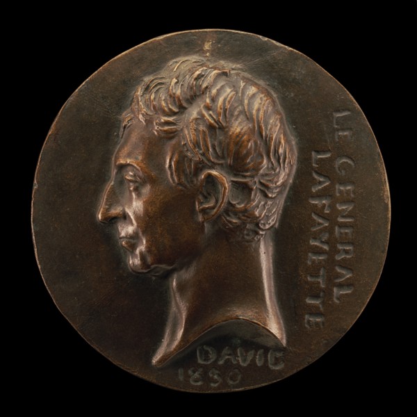 Marie-Joseph-Paul-Yves-Roch-Gilbert du Motier, 1757-1834, Marquis de Lafayette, General and Statesman, 1830.