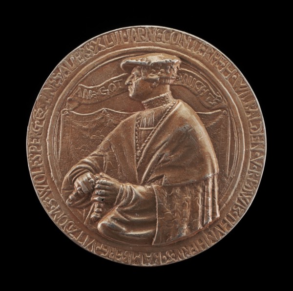 Willibald von Redwitz, 1493-1544, Canon of Bamberg [obverse], 1536.