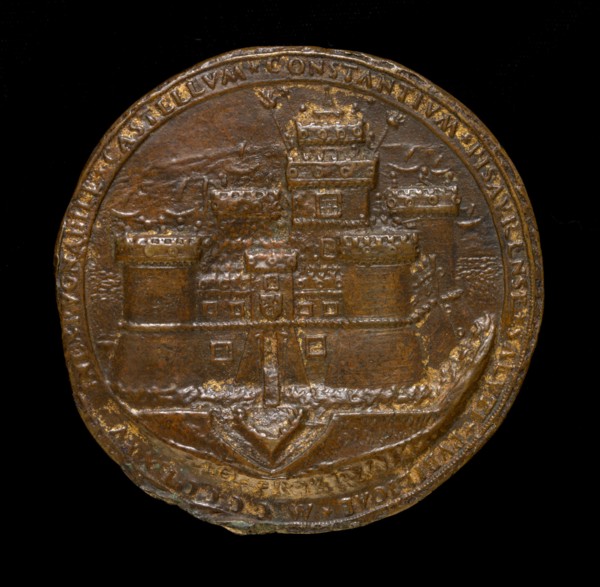 The Castle of Pesaro [reverse], 1475.