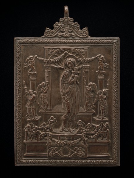 The Virgin & Child with Angels, c. 1475. Probably Ferrarese 15th Century.