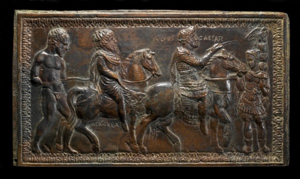 King Juba I of Numidia Led in Triumph by Julius Caesar, c. 1433/1435.
