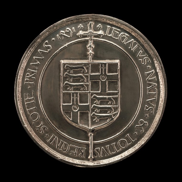 Coat of Arms and Inscription [reverse], 1491.