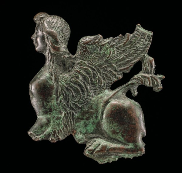 A Sphinx to Left, 15th century.