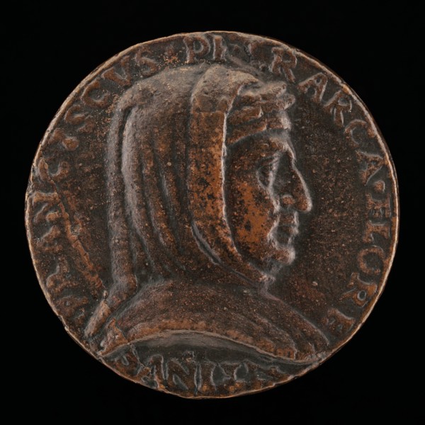 Francesco Petrarca of Arezzo, 1304-1374, Poet [obverse], c. 1500.