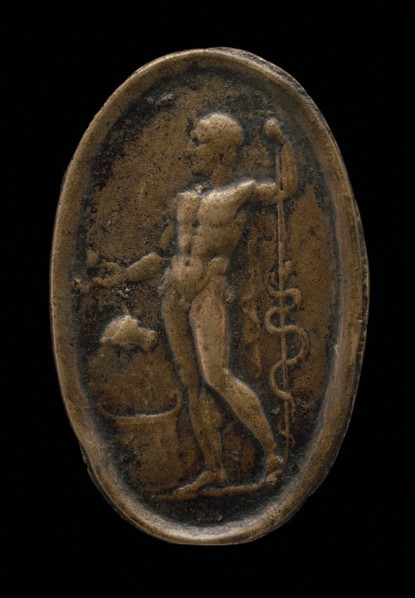 Aesculapius, 15th century.