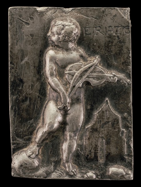 A Putto Symbolizing the Muse Erato, c. 1540.